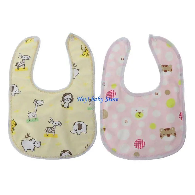 Baby Bandana Drool Bibs | Soft Cartoon Triangle Saliva Towel 1–3Y