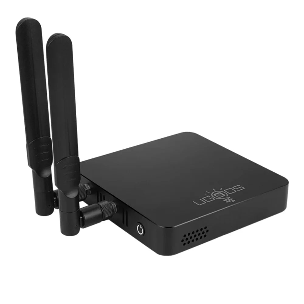 Original UGOOS AM6B PLUS Smart Tv Box Amlogic S922X-J 2.2Ghz Android9.0 4GB 32GB WIFI 6 1000M Set Top Box 4K Media Player Peaceful Pleasures Health and Wellness