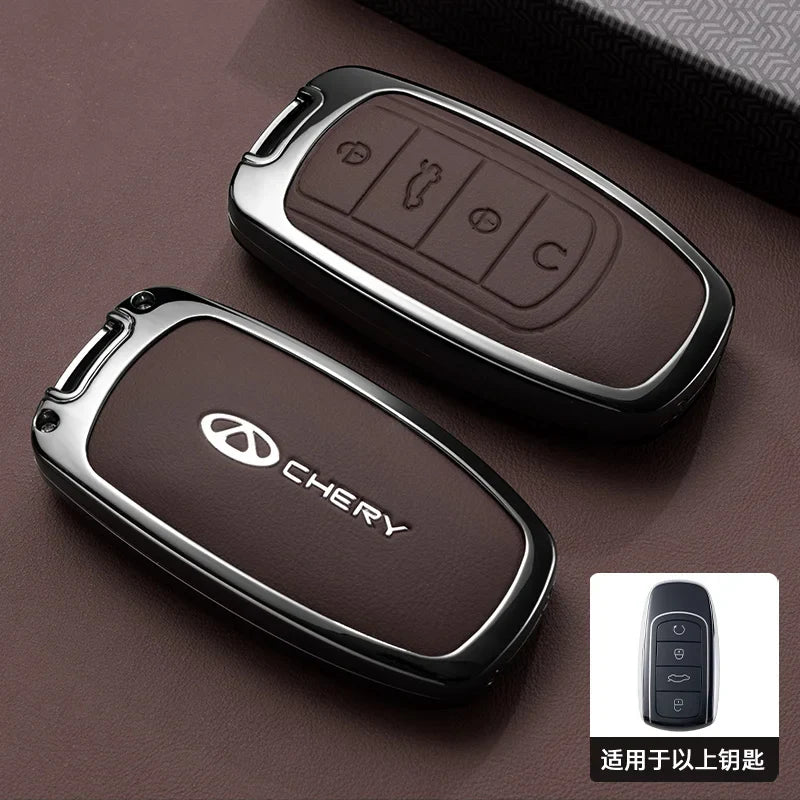 Chery Jaecoo Omoda Arrizo Key Case Cover with Chain