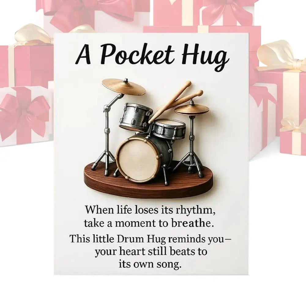 Pocket Music Hug Handmade Motivational Souvenir Inspirational Musical Keepsake For Kids Teens Adults Collectors Birthday Peaceful Pleasures Health and Wellness D China Mainland