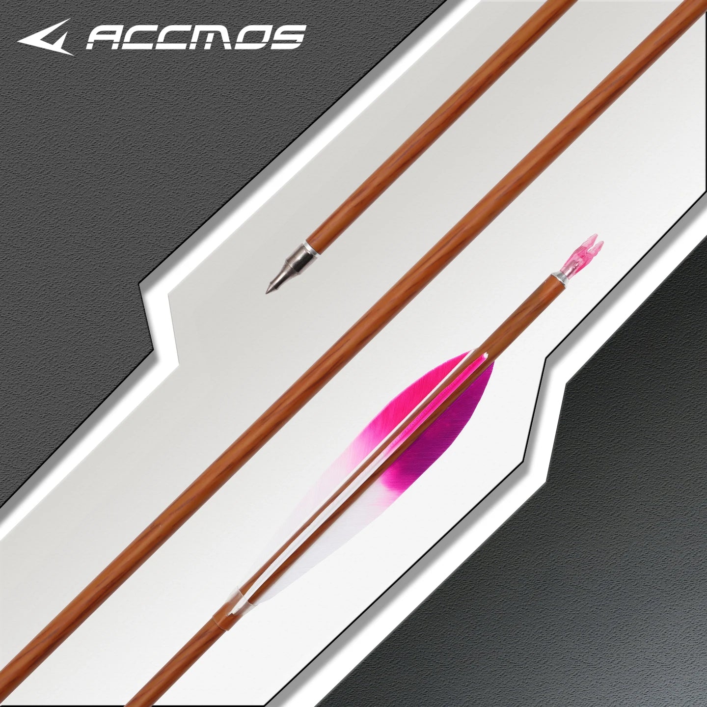 ACCMOS 6 Approximately Pure Carbon Wood Grain Arrow Straightness 0