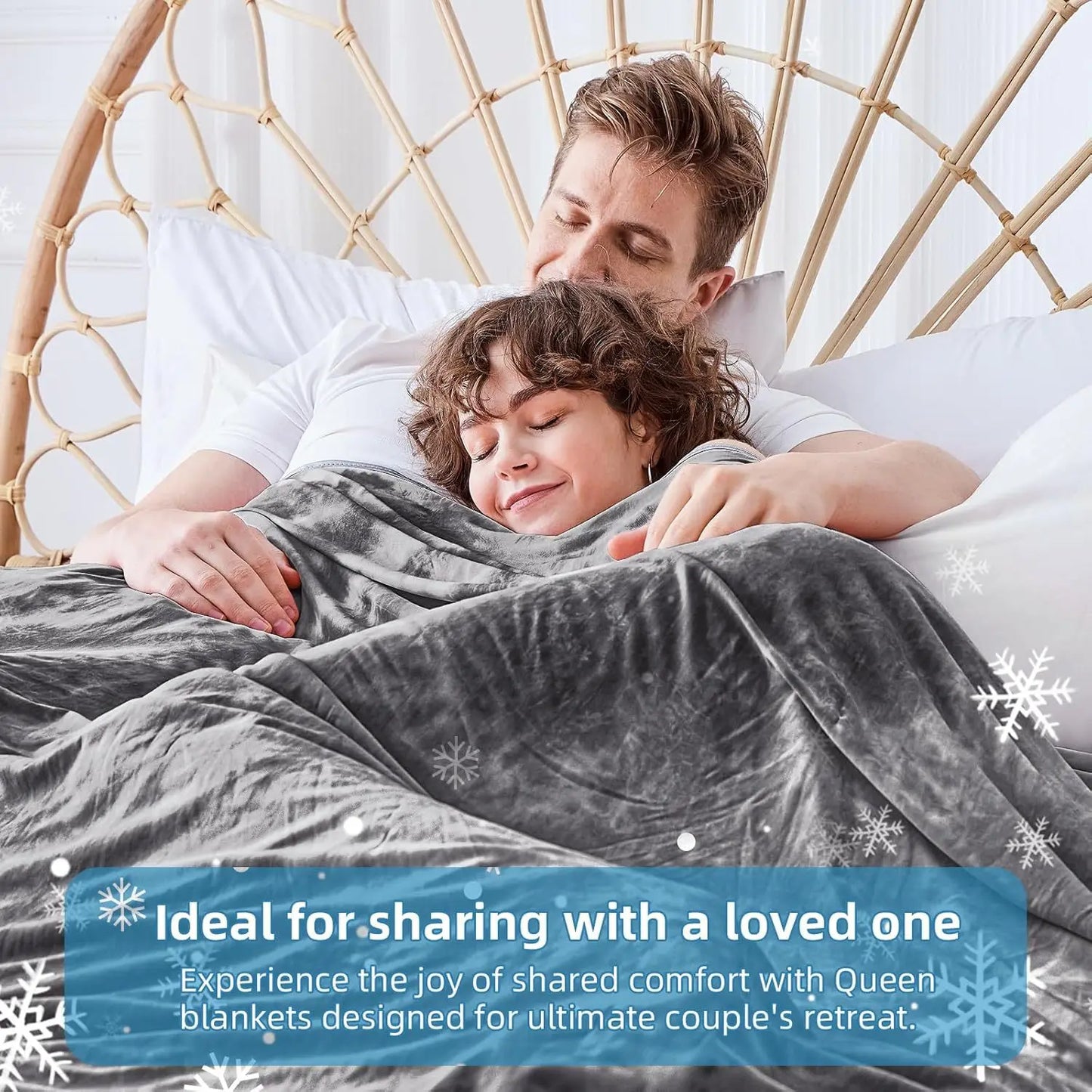 Cooling Blanket for Hot Sleepers Summer Blanket to Keep Adults Cool for Night Sweats Lightweight Breathable Bedding Queen Peaceful Pleasures Health and Wellness