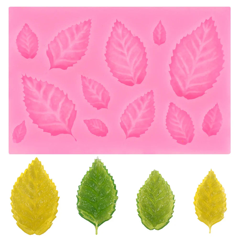 Fall Maple Leaf Silicone Mold – Cake, Chocolate & Candy