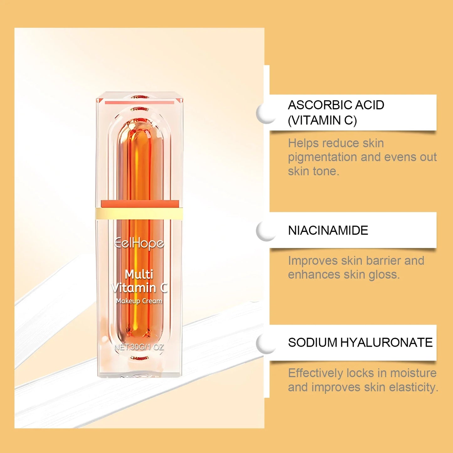 Vitamin C Brightening CC Cream – Even Tone Concealer 30g