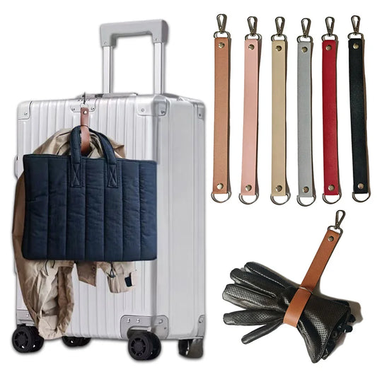 Add-a-Bag Luggage Strap | Adjustable Travel Carry Clip Luggage Carry Strap Peaceful Pleasures Health and Wellness