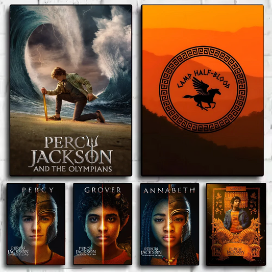 Percy Jackson & The Olympians HD Wall Poster – Waterproof PVC Wall Art Poster Peaceful Pleasures Health and Wellness