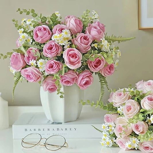 Silk Rose Artificial Flowers – Wedding, Home & DIY Decor Artificial Silk Flowers Peaceful Pleasures Health and Wellness