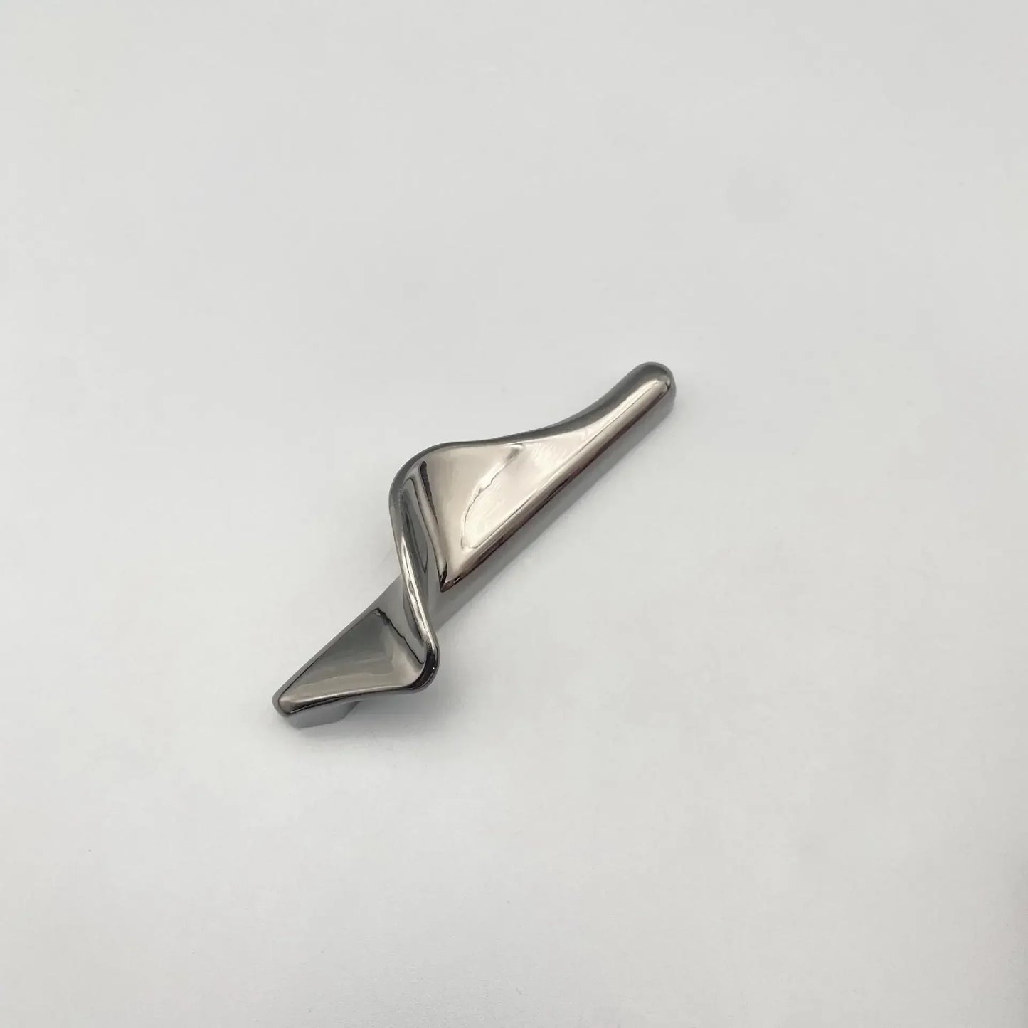 Zinc Alloy Cabinet Door & Drawer Handle – Light Gold Gray