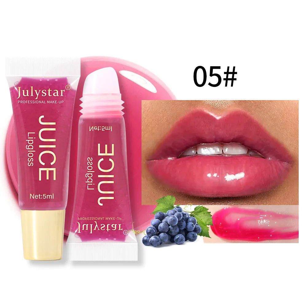 Julystar Nude Plumping Lip Gloss & Fruit Lip Oil – 5ML