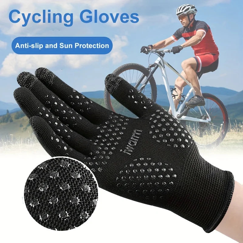Fitness Gloves, Sports Gloves, Sunscreen Gloves, Outdoor Non-slip Cycling Gloves, Non-slip Touchscreen Gloves Peaceful Pleasures Health and Wellness