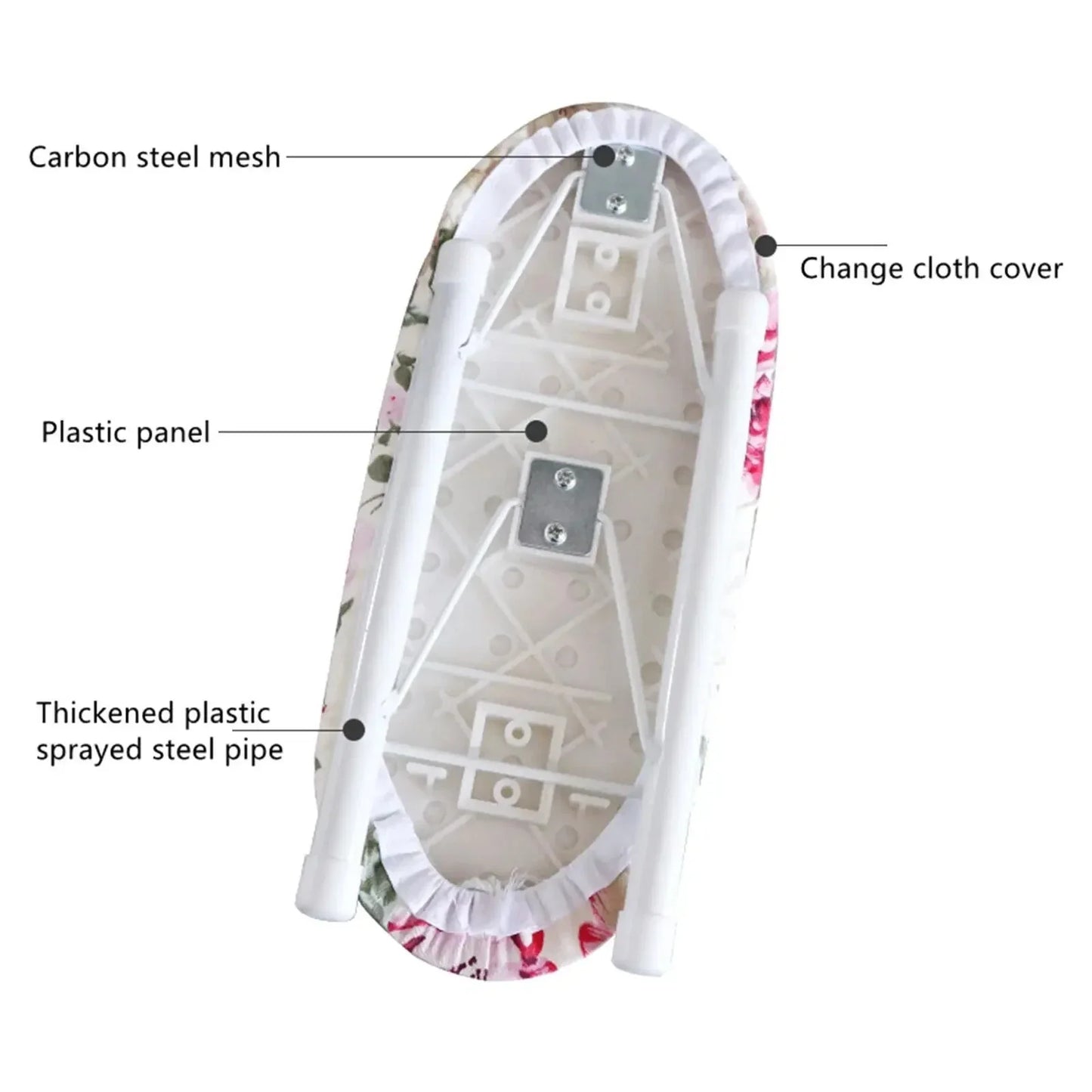Mini Foldable Sleeve Ironing Board | Portable Desktop Iron Board