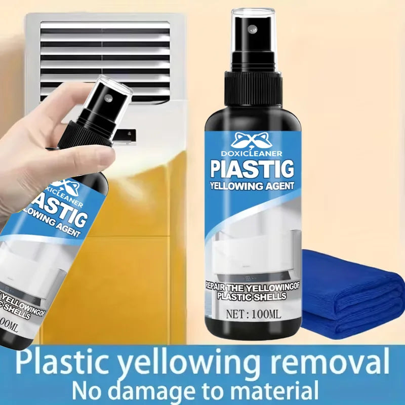Plastic Restoration Spray – Remove Yellowing & Restore Shine