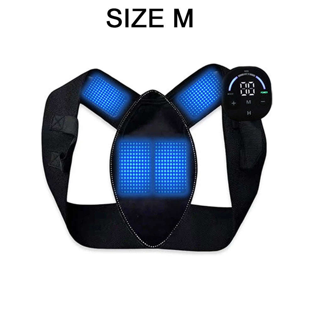 VamsLuna EMS Posture Corrector Belt | Back Pain Relief & Support