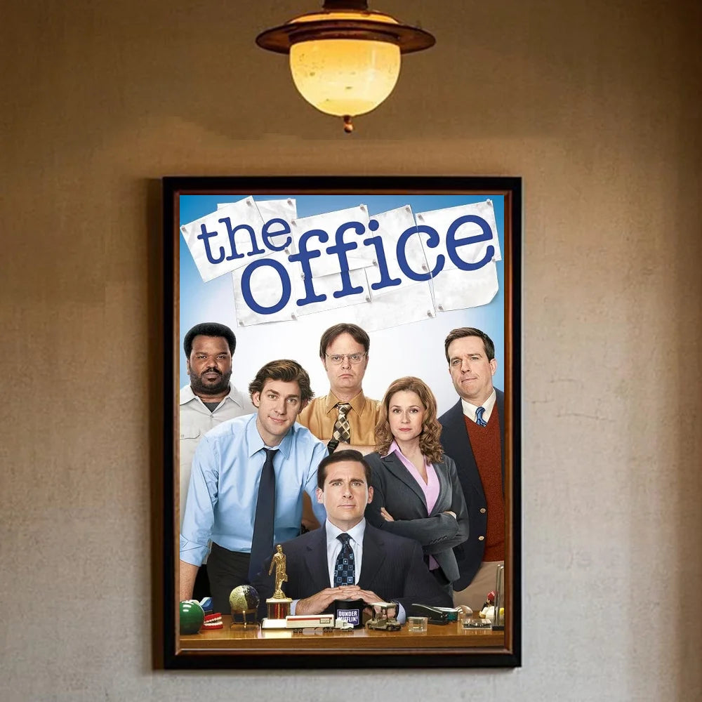 The O-Office TV series Poster HD art sticky wall waterproof home living room bedroom bar aesthetic decoration Peaceful Pleasures Health and Wellness z8 30X40cmNoframe