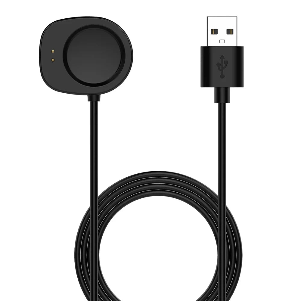 For Huami Amazfit T-Rex 3pro/3/ Balance 2 For Amazfit Balance 100cm USB Cable Charging Data Charger with Dock Power Adapter Peaceful Pleasures Health and Wellness