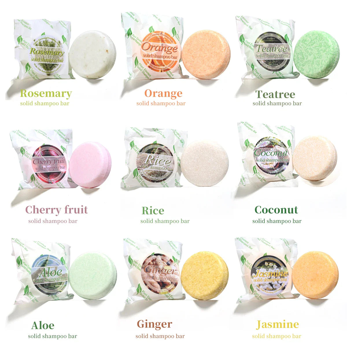 Coconut & Olive Oil Solid Shampoo Bar – Nourishing & Moisturizing