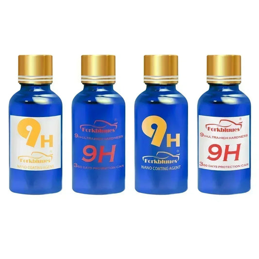 9H Car Oxidation Liquid Ceramic Coat Super Hydrophobic Glass Coating Set Polysiloxane and Nano Materials Care Multicolor Peaceful Pleasures Health and Wellness