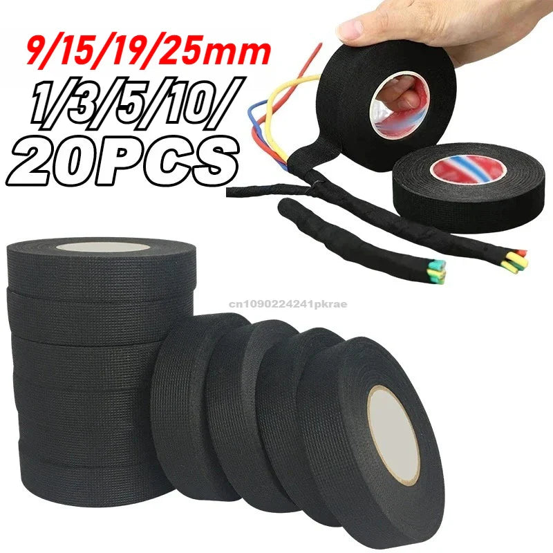 Heat Resistant Electrical Insulating Tape 9–25mm | Wiring Loom