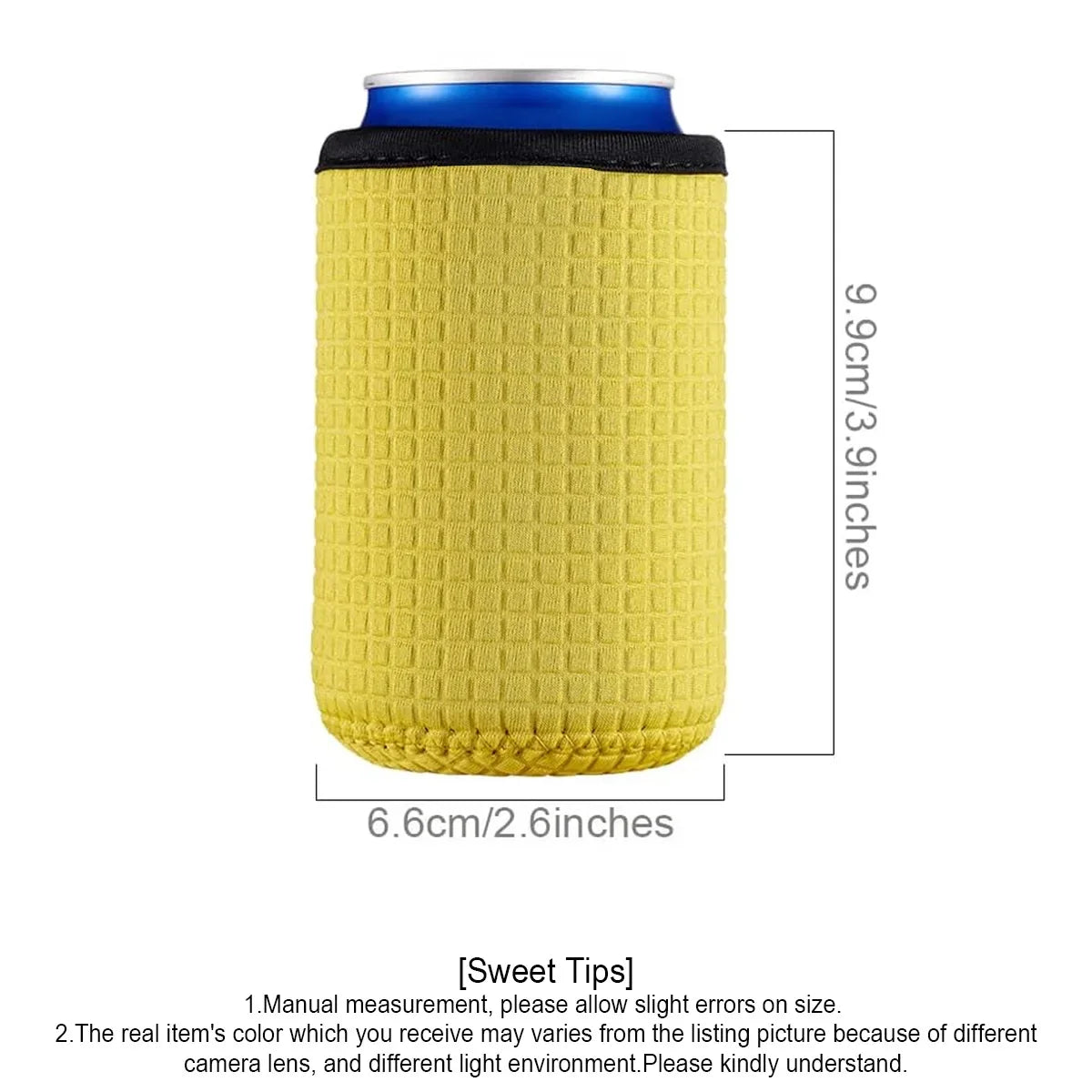 4 Pack 300ml/10oz Beer Bottle Insulator Sleeves, Insulated Reusable Cup Covers for Cans and Bottles, Drink Cooler Sleeve Set Peaceful Pleasures Health and Wellness