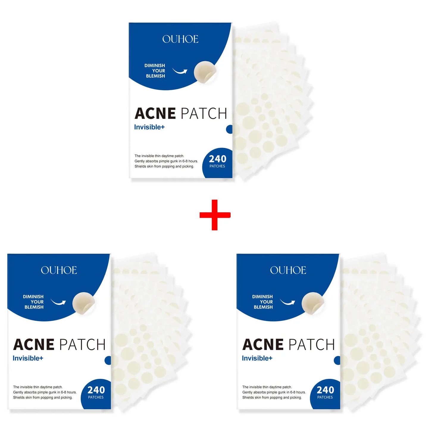 Invisible Acne Patches – Blemish Spot Stickers 240pc