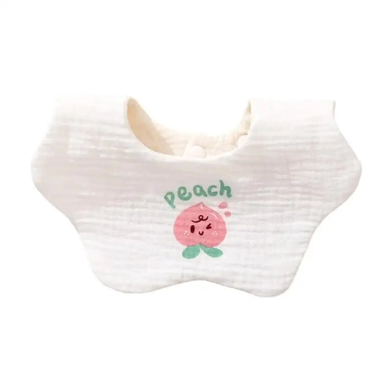 Baby Cotton Feeding Bib | 360° Rotating Cartoon Drool Bib