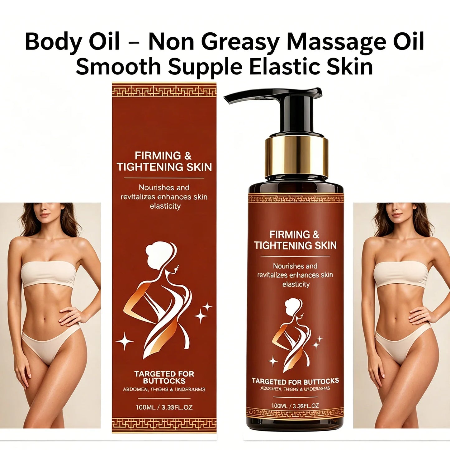 Firming Body Oil – Deep Nourish, Hydrating & Non-Greasy 100ml