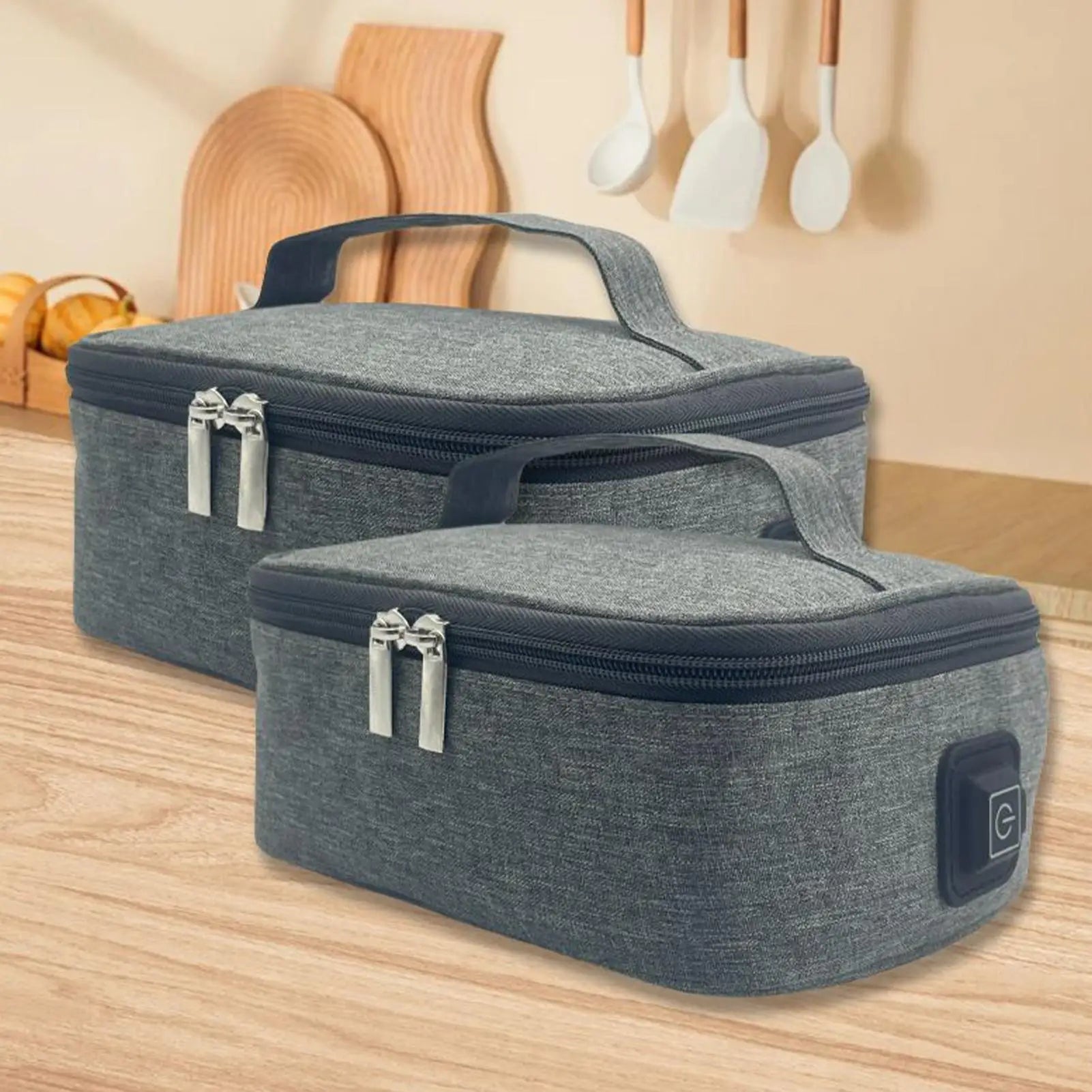 Portable Lunch Box Warmer 3-Temps Heating Bag Lunch Box Food Heater For Adults Car Truck Work Outdoor Picnic Travel Camping Peaceful Pleasures Health and Wellness