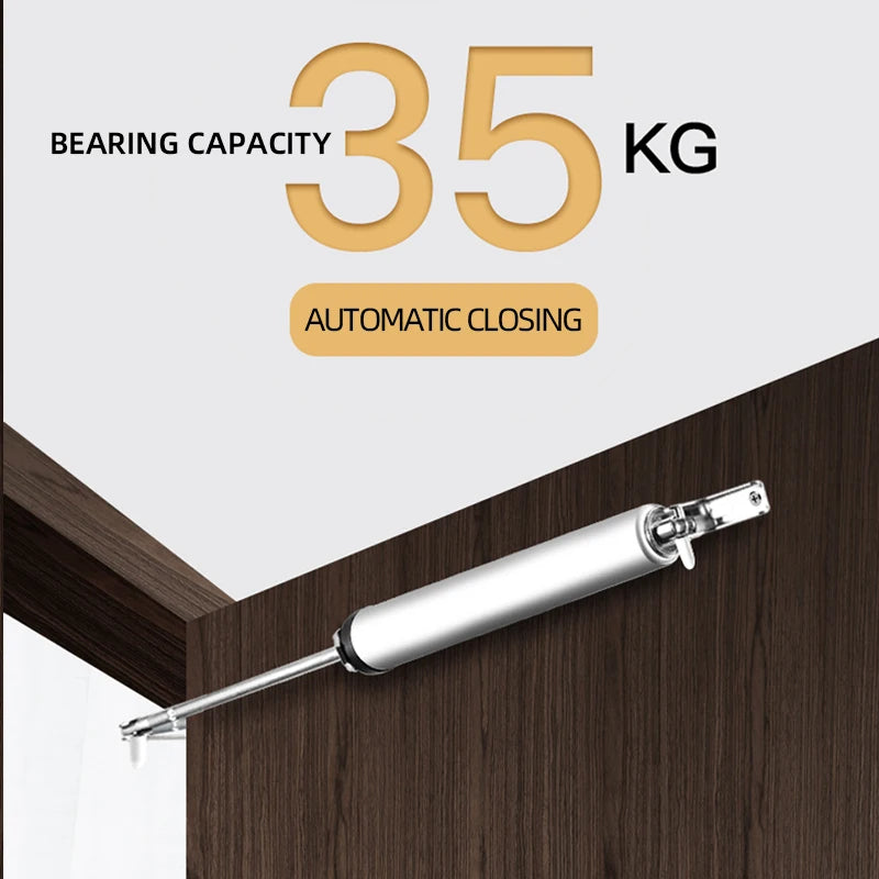 Automatic Soft Close Door Closer | 90° Adjustable Buffer Stop Peaceful Pleasures Health and Wellness