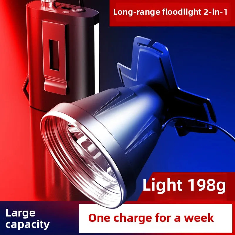 SHINEKNOT 30W Rechargeable LED Headlamp | 500m Beam, 20Hr