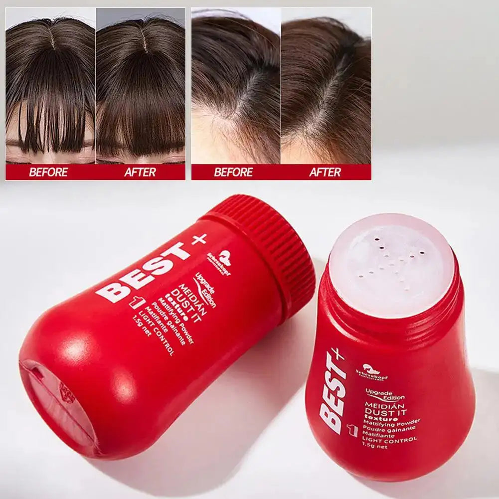 1/2PCs Fluffy Hair Powder Hair Volumizer And Texture Powder Matte Powder Oil-absorbing Powder Men Women Hair Styling No-Wash Peaceful Pleasures Health and Wellness