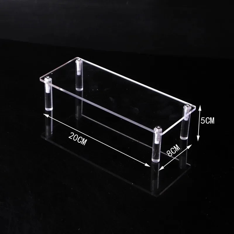 Iridescent Acrylic Display Riser Stand 1–5 Tier | Figures & Cupcakes