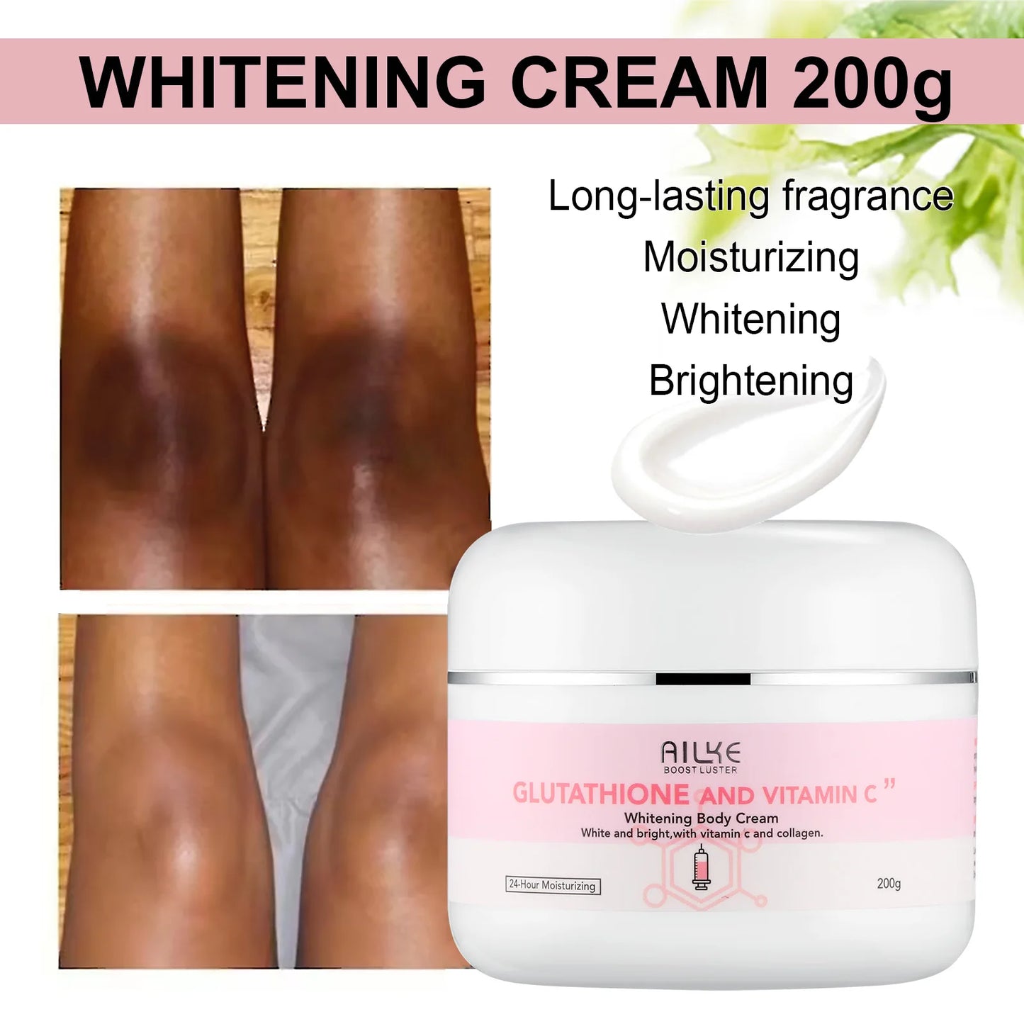 AILKE Brightening Skin Care Set – Vitamin C & Glutathione