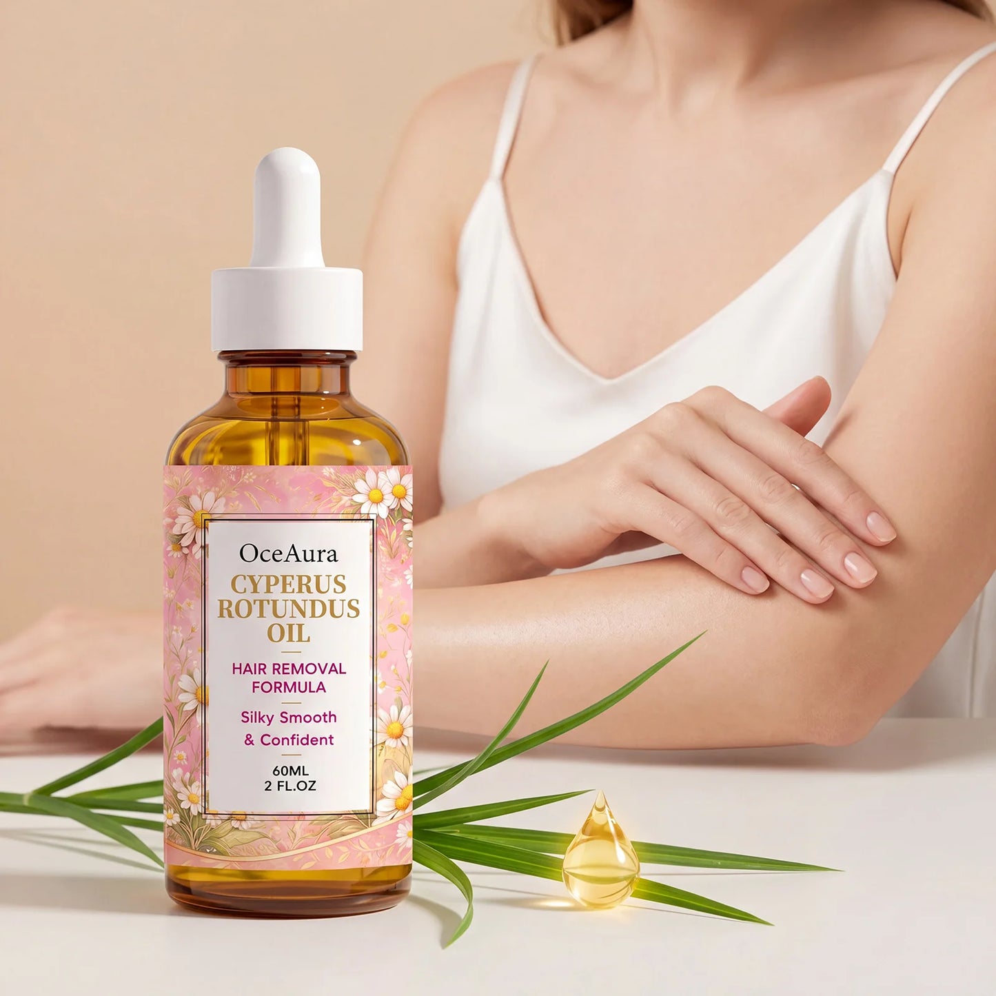 Cyperus Rotundus Hair Growth Inhibitor Oil – After Shave 60ml