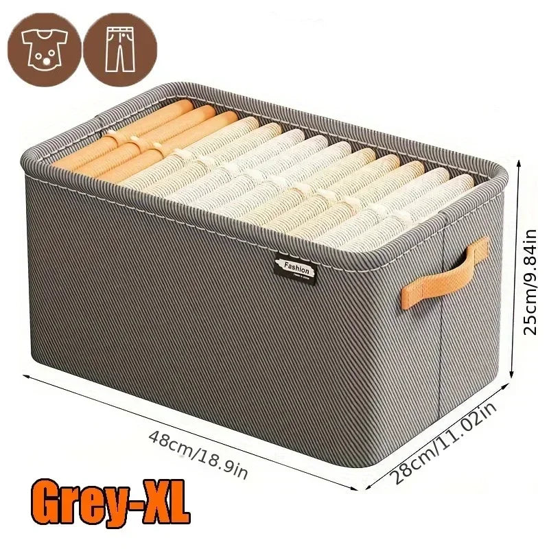 Foldable Clothes Storage Box – Wardrobe & Drawer Organizer
