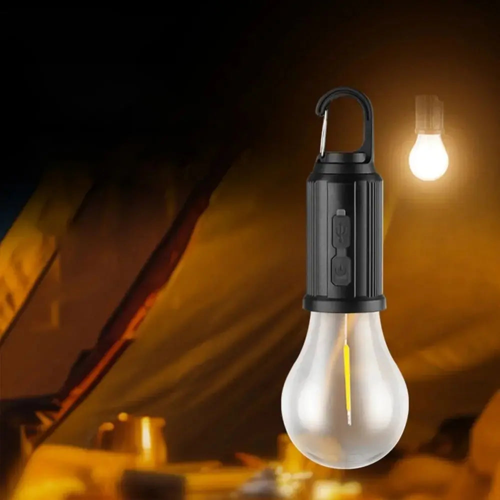 4-Mode Solar LED Camping Lantern | Waterproof Rechargeable