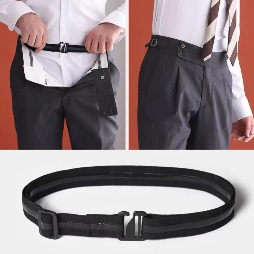 Adjustable Men's Shirt Stay Belts for a Neat Look Peaceful Pleasures Health and Wellness