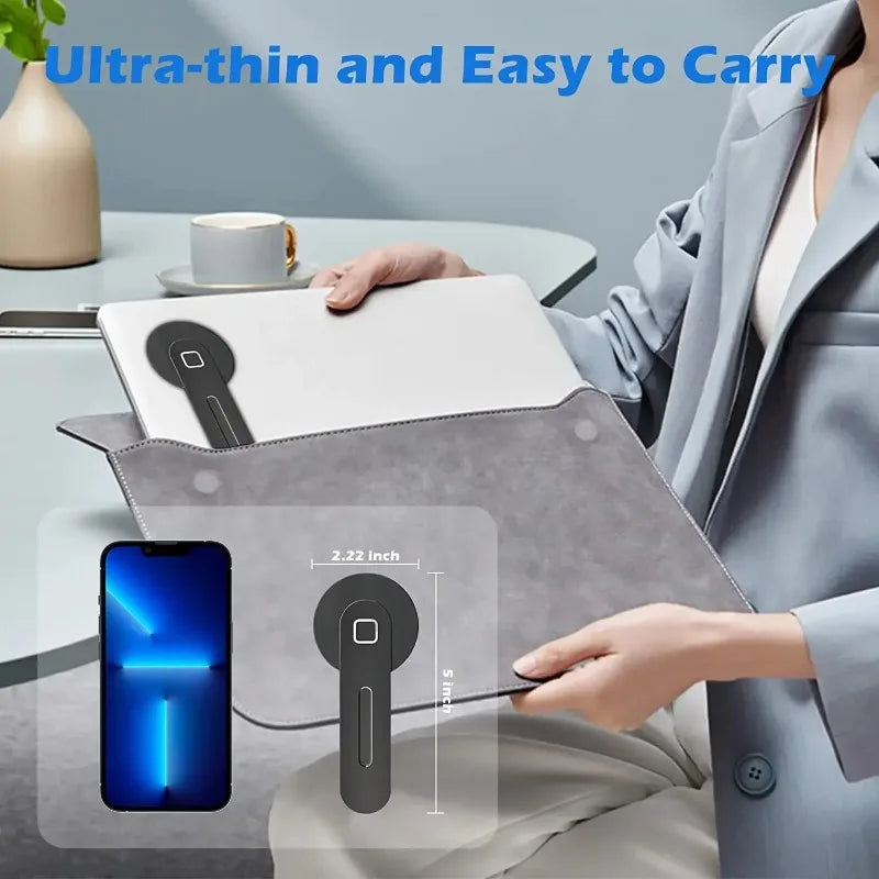 2026 Rotation Foldable Magnetic Laptop Suspension Magnetic Phone Holder Self-adhesive Car Suspension Screen Bracket Adjustable Peaceful Pleasures Health and Wellness