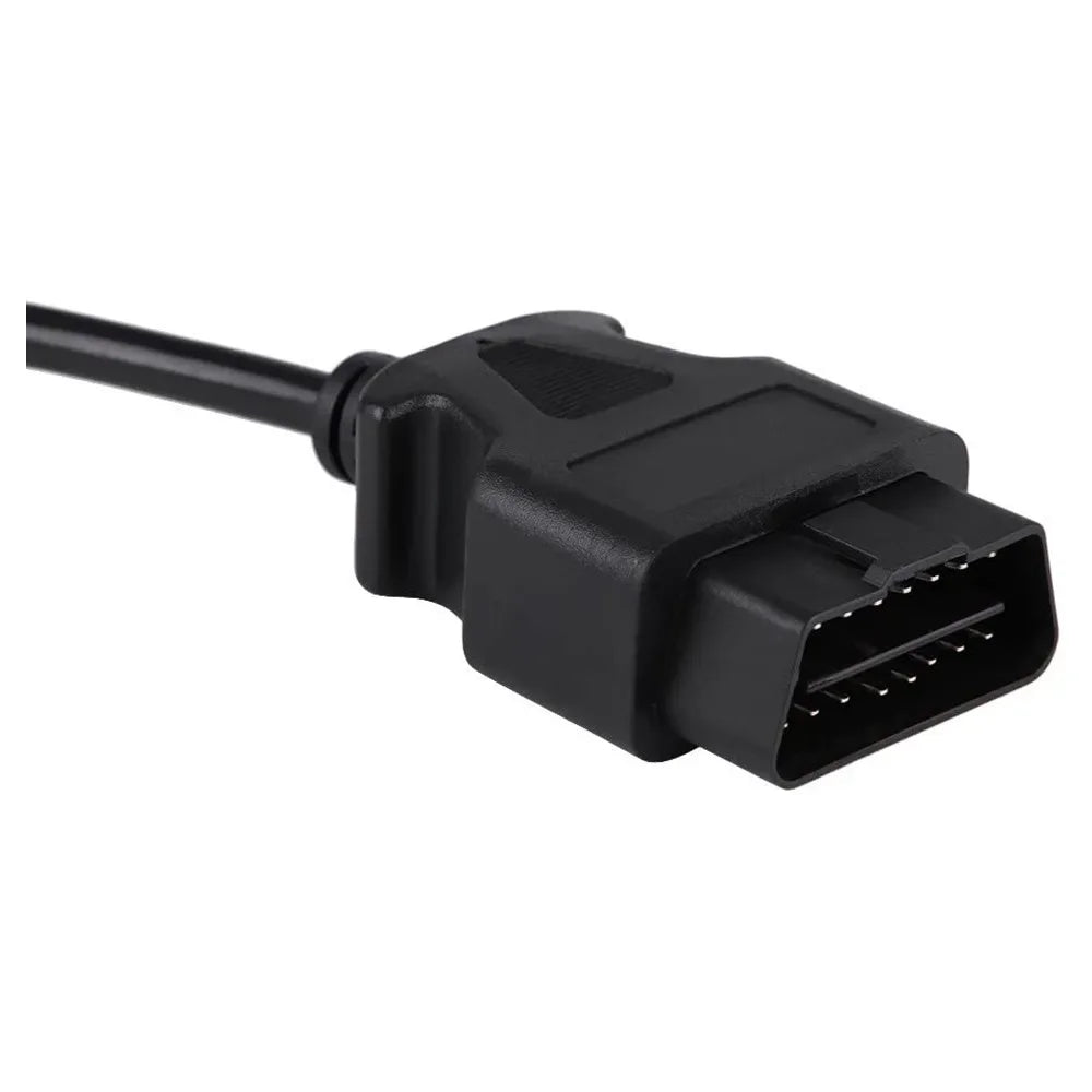9 Pin to 16 Pin OBD2 Truck Diagnostic Scanner Cable Adapter J1962-J1939 for Cummins Diesel Engine Peaceful Pleasures Health and Wellness