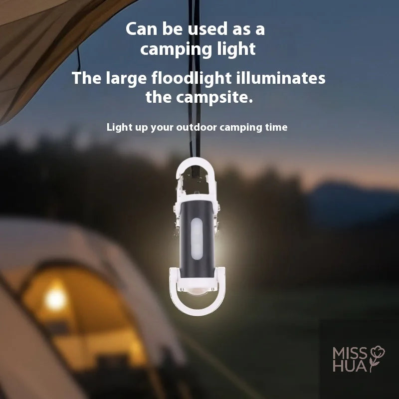 Rechargeable LED Keychain Flashlight – Waterproof Mini Light