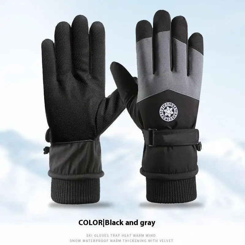 Touchscreen Winter Gloves – Fleece-Lined, Windproof & Warm