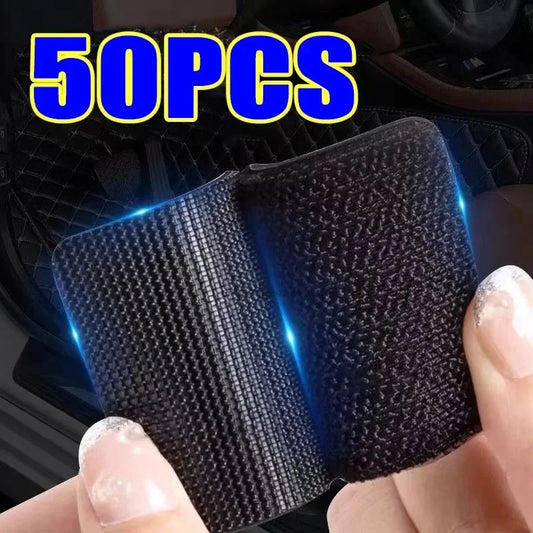 Self-Adhesive Hook & Loop Carpet Fixing Pads – Anti-Slip Mat Grip Adhesive Fastener Tape Oasis Select