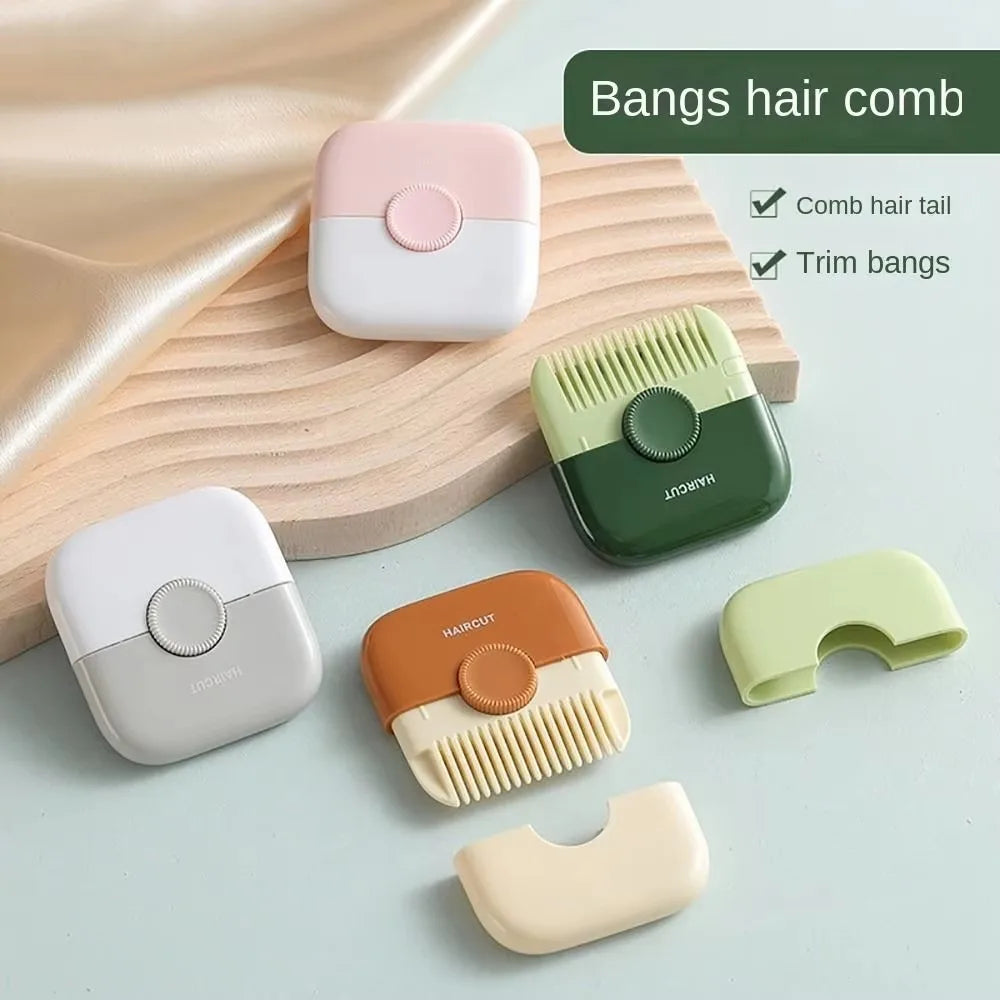 Hair Cutting Trimmer Combs 2 In 1 Double Sided Manual Bangs cutter shaving Remover Thinning Beauty Hair Cut styling Accessorie Peaceful Pleasures Health and Wellness