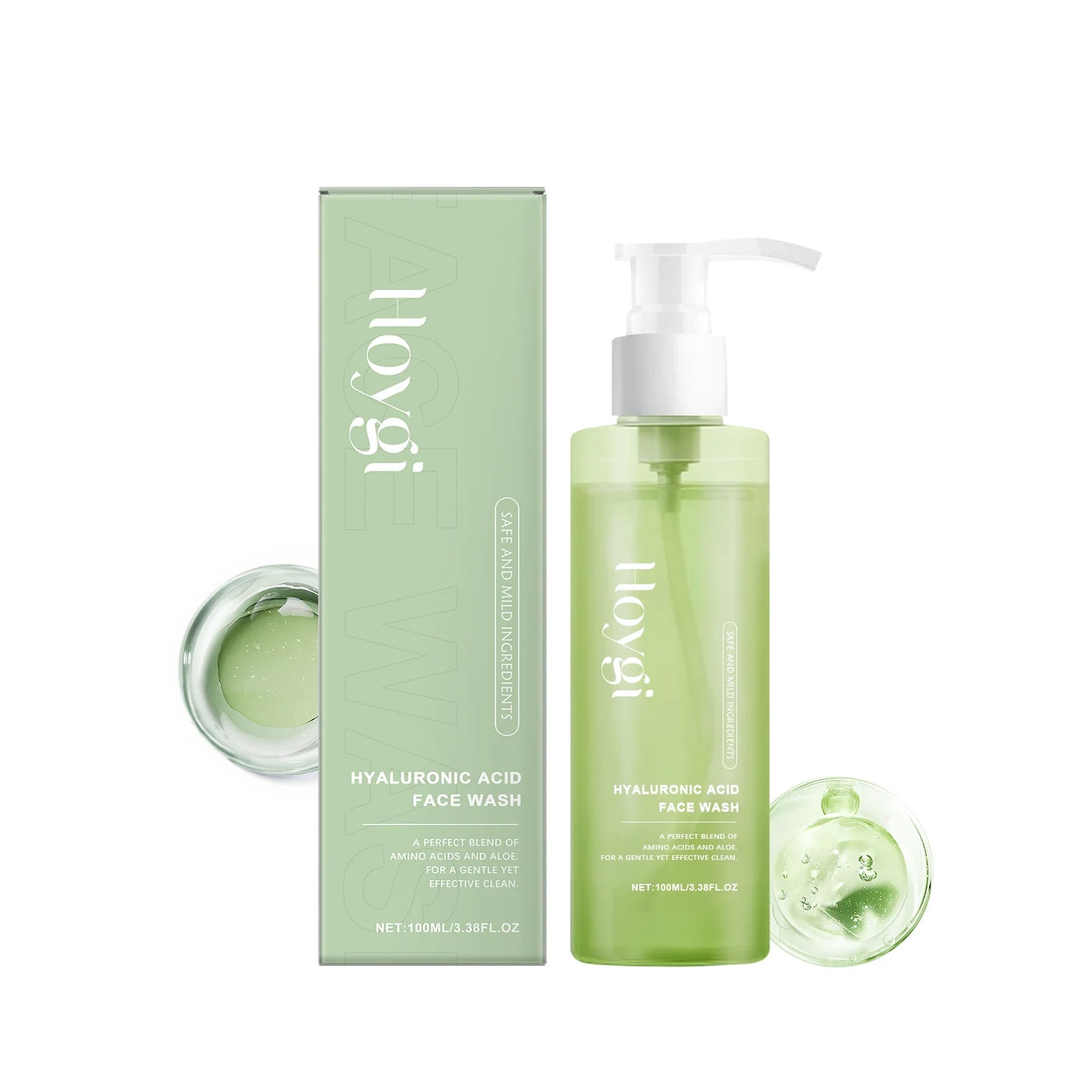 Hyaluronic Acid Cleansing Gel – Hydrating Pore-Cleaning Face Wash