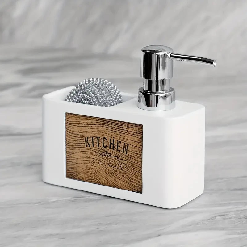 Refillable Soap Dispenser with Cleaning Ball | Kitchen & Bath