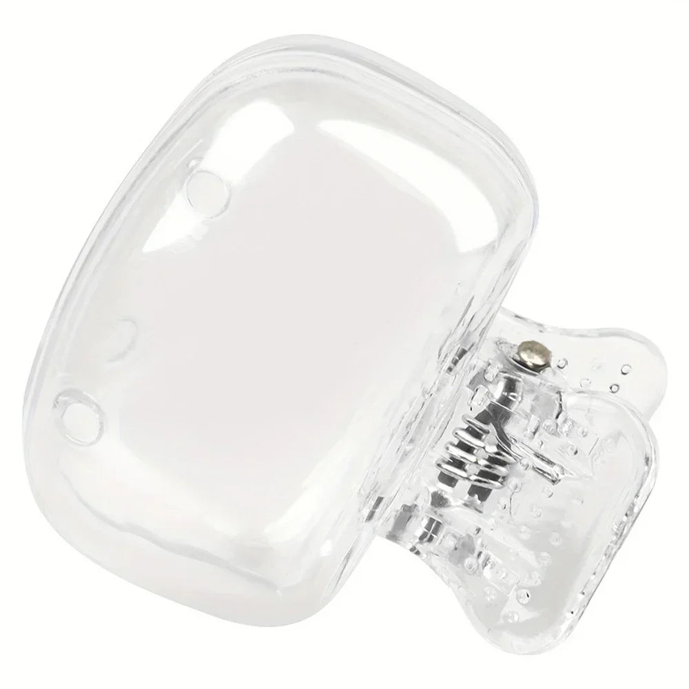 1PCS toothbrush storage clip travel essential toothbrush protective cover portable toothbrush case Peaceful Pleasures Health and Wellness C785-Transparent 1pc