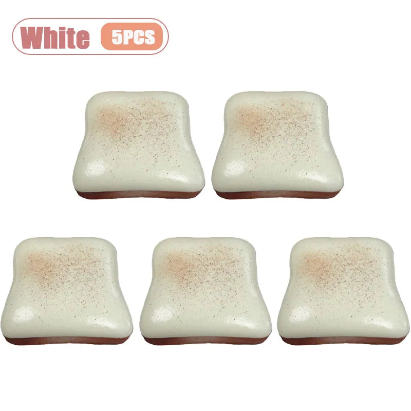 Squishy Cream Toast Slow Rising Fidget Toy | Stress Relief