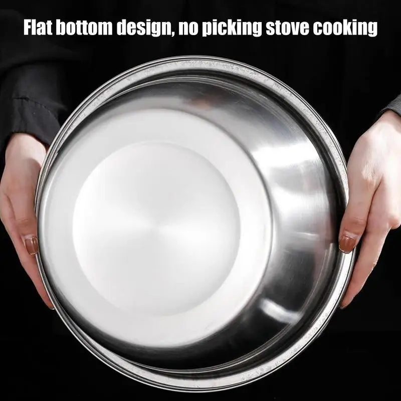3-Piece Stainless Steel Colander Bowl & Grater Set | Kitchen Colander Bowl Set Peaceful Pleasures Health and Wellness