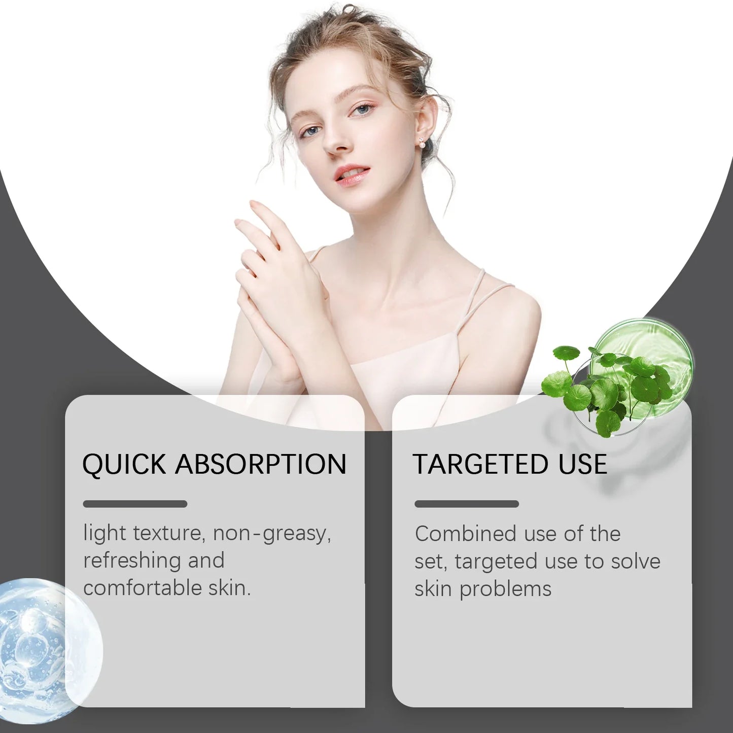 Jaysuing 5-Piece Facial Serum Gift Set – Anti-Aging & Brightening