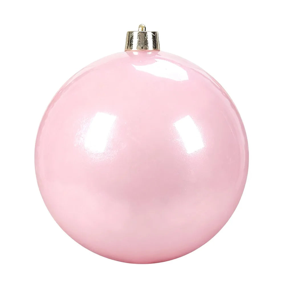 15cm Pearlescent Christmas Ball Ornament | Giant Xmas Decor