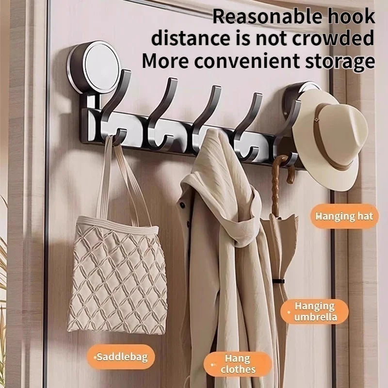 Aluminum Suction Cup Hooks No Drill – Set of 8 | Kitchen & Bath